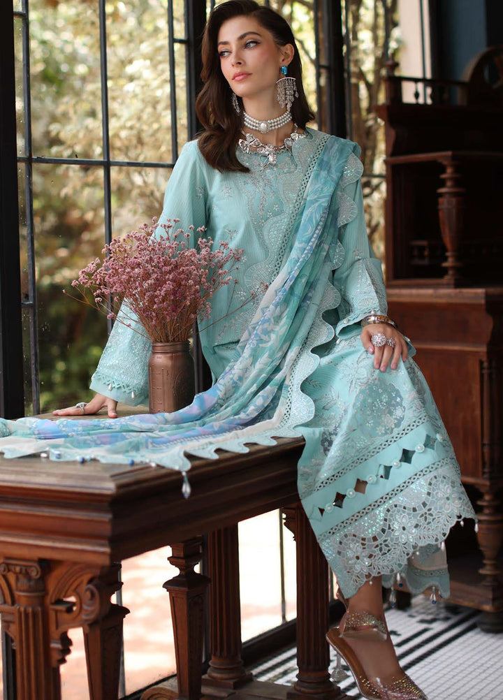 Maya by Nureh Embroidered Lawn Suits Unstitched 3 Piece NU25MU NS-156 - Summer Collection