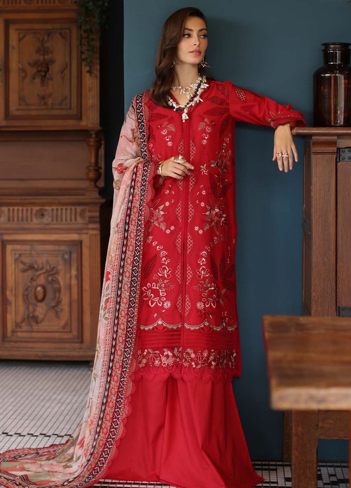 Maya by Nureh Embroidered Lawn Suits Unstitched 3 Piece NU25MU NS-157 - Summer Collection