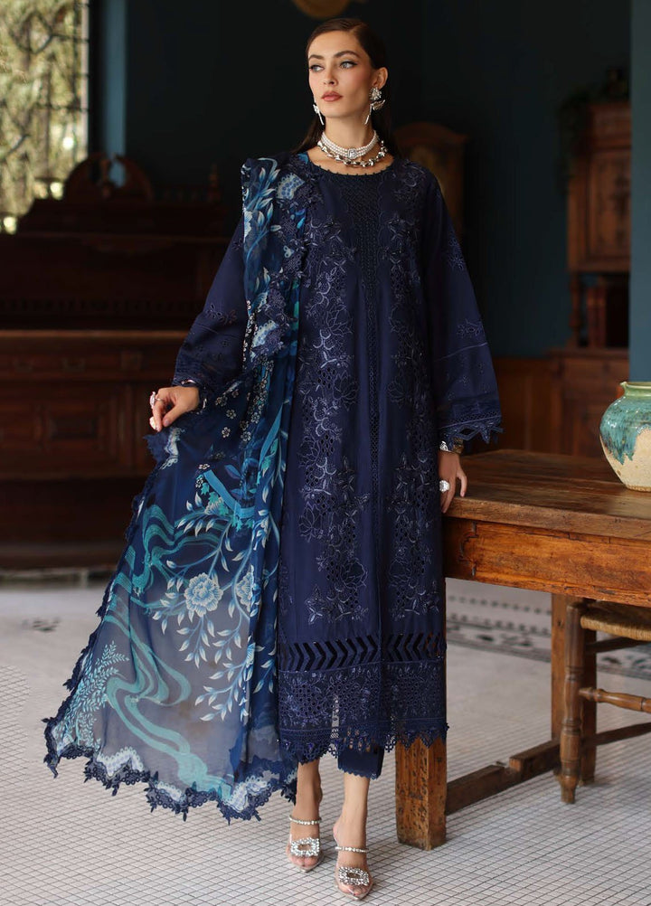 Maya by Nureh Embroidered Lawn Suits Unstitched 3 Piece NU25MU NS-158 - Summer Collection