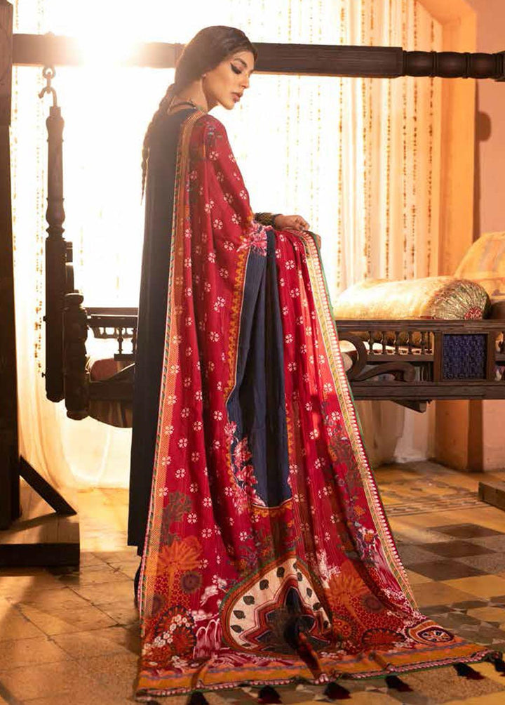 Maya By Nureh Embroidered Linen Suits Unstitched 3 Piece NU21LN 27 MAHRU - Winter Collection