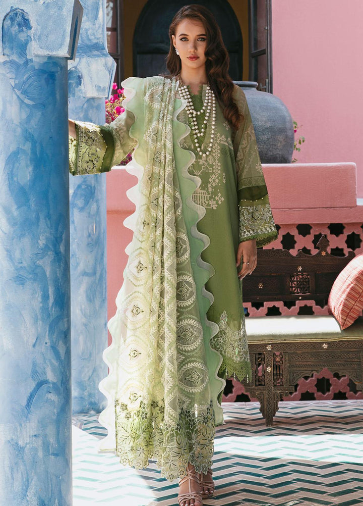 Maya By Nureh Embroidered Swiss Lawn Suits Unstitched 3 Piece NU23ML NS-64 - Luxury Summer Collection