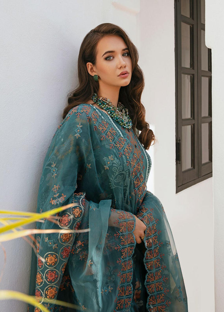 Maya By Nureh Embroidered Swiss Lawn Suits Unstitched 3 Piece NU23ML NS-66 - Luxury Summer Collection
