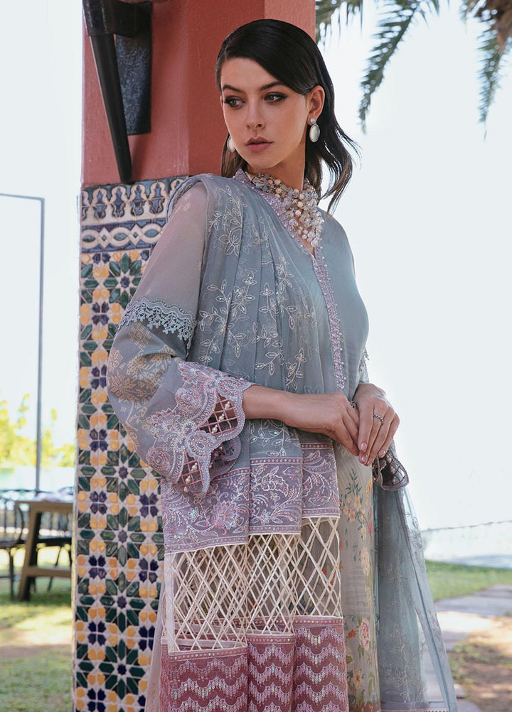 Maya By Nureh Embroidered Swiss Lawn Suits Unstitched 3 Piece NU23ML NS-67 - Luxury Summer Collection