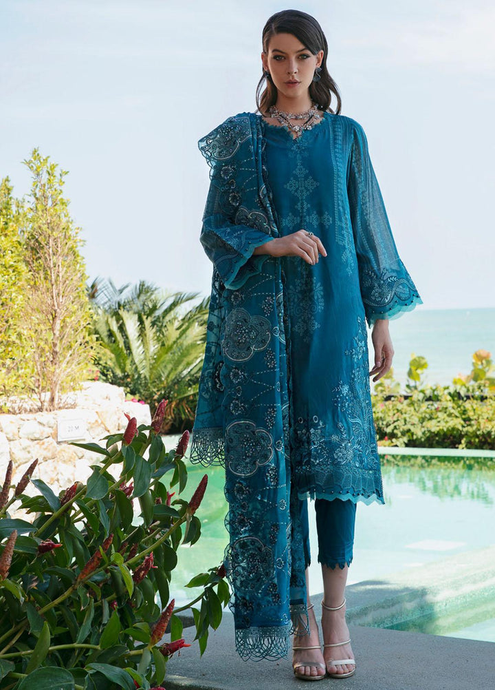 Maya By Nureh Embroidered Swiss Lawn Suits Unstitched 3 Piece NU23ML NS-69 - Luxury Summer Collection