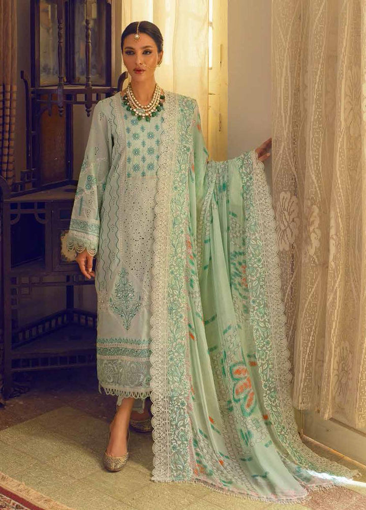 Maya By Nureh Embroidered Lawn Suits Unstitched 3 Piece NU22MF NJ-31 - Festive Collection