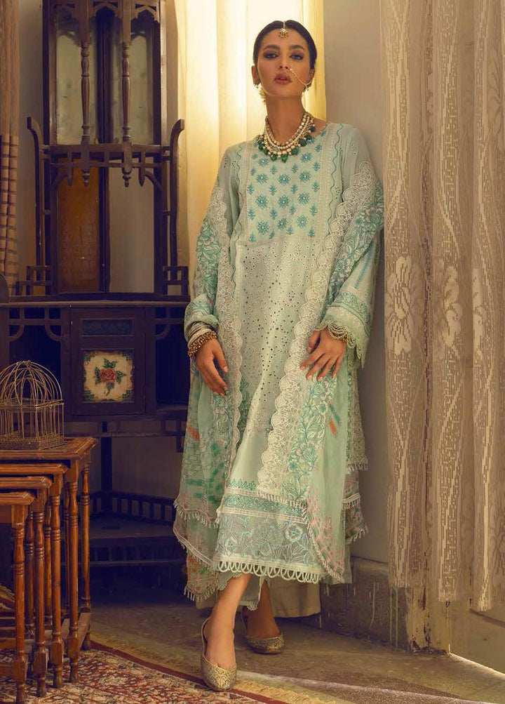 Maya By Nureh Embroidered Lawn Suits Unstitched 3 Piece NU22MF NJ-31 - Festive Collection
