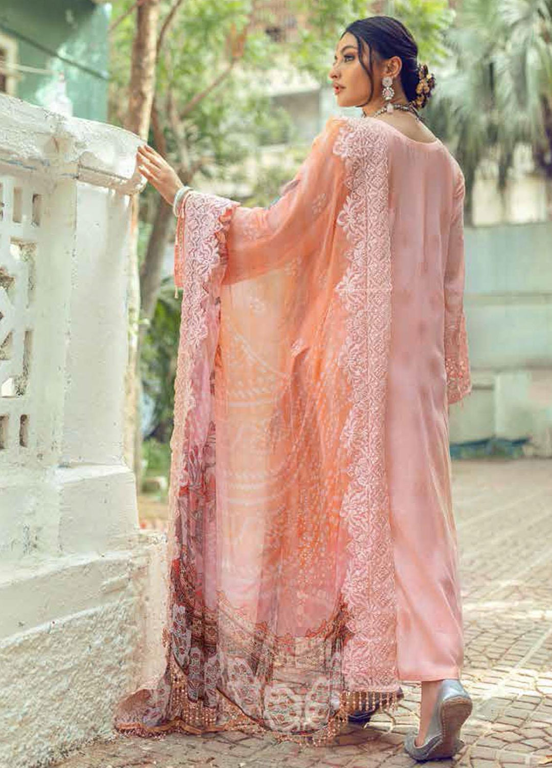 Maya By Nureh Embroidered Lawn Suits Unstitched 3 Piece NU22MF NJ-33 - Festive Collection