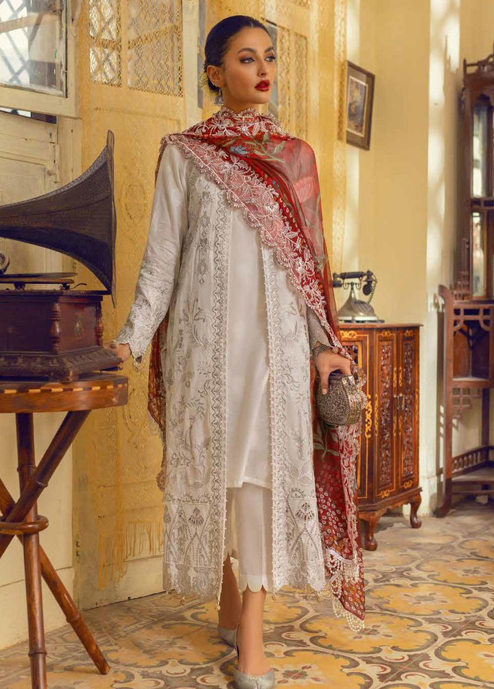Maya By Nureh Embroidered Lawn Suits Unstitched 3 Piece NU22MF NJ-37 - Festive Collection