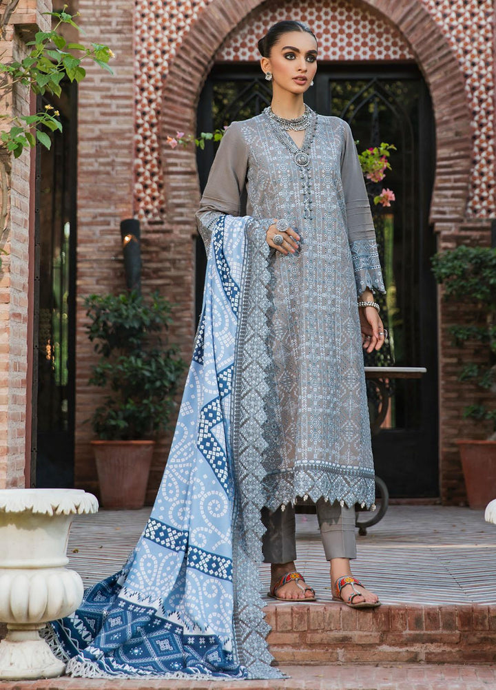 Maya by Nureh Embriodered Slub Khaddar Suits Unstitched 3 Piece NU21MK NW-36 AFROZ - Winter Collection