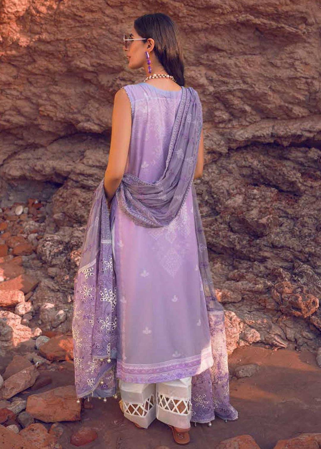 Maya By Nureh Embroidered Lawn Suits Unstitched 3 Piece NU22MU NS-56 - Summer Collection