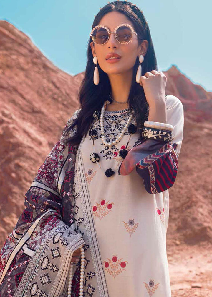 Maya By Nureh Embroidered Lawn Suits Unstitched 3 Piece NU22MU NS-57 - Summer Collection