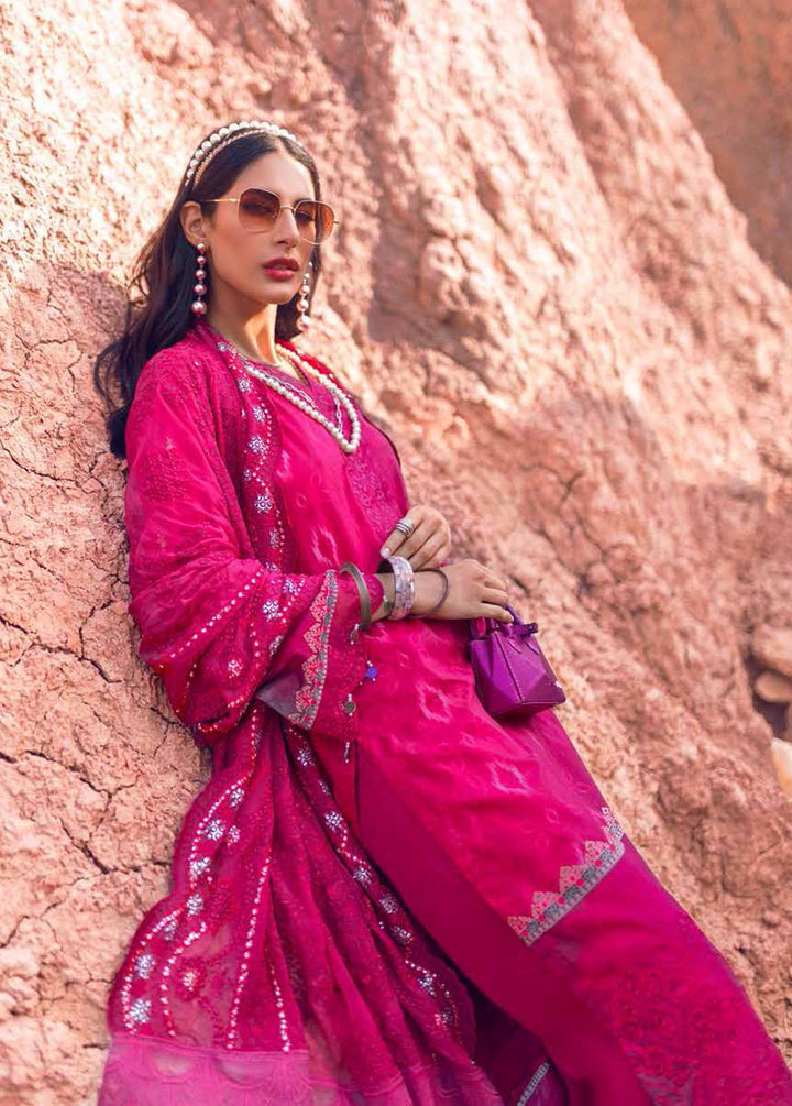 Maya By Nureh Embroidered Lawn Suits Unstitched 3 Piece NU22MU NS-59 - Summer Collection