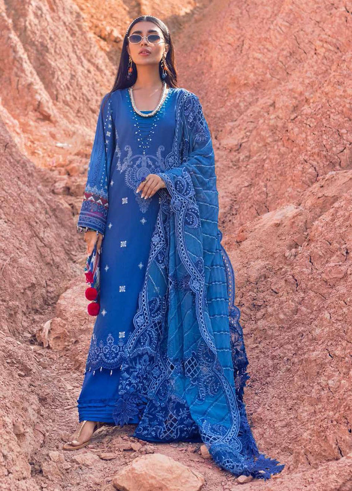 Maya By Nureh Embroidered Lawn Suits Unstitched 3 Piece NU22MU NS-60 - Summer Collection