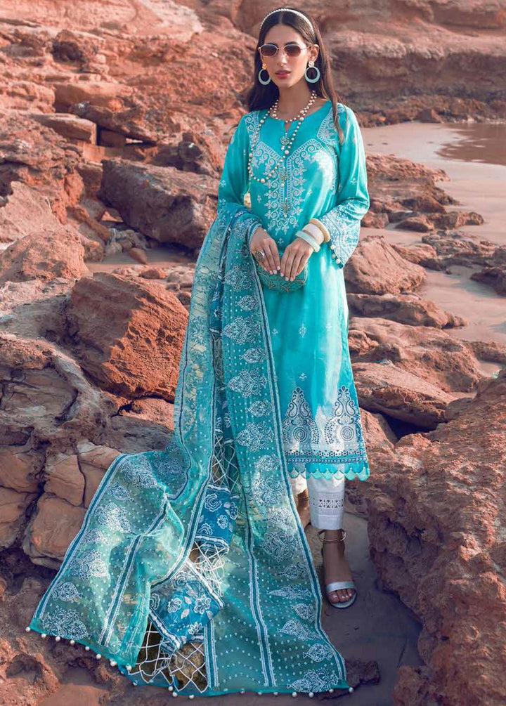 Maya By Nureh Embroidered Lawn Suits Unstitched 3 Piece NU22MU NS-61 - Summer Collection