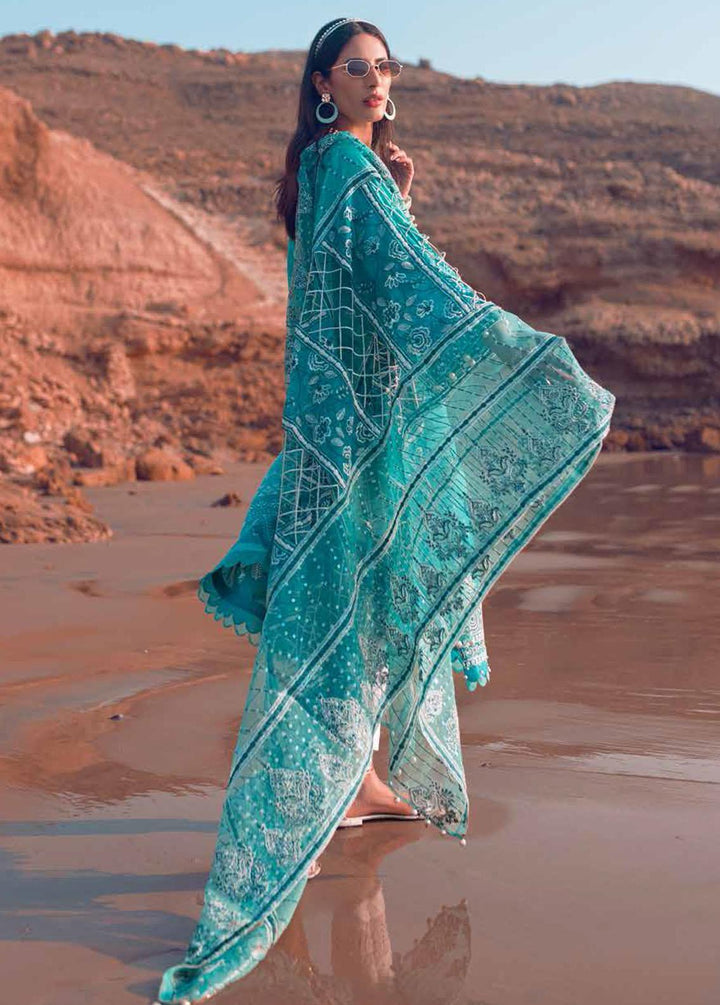 Maya By Nureh Embroidered Lawn Suits Unstitched 3 Piece NU22MU NS-61 - Summer Collection