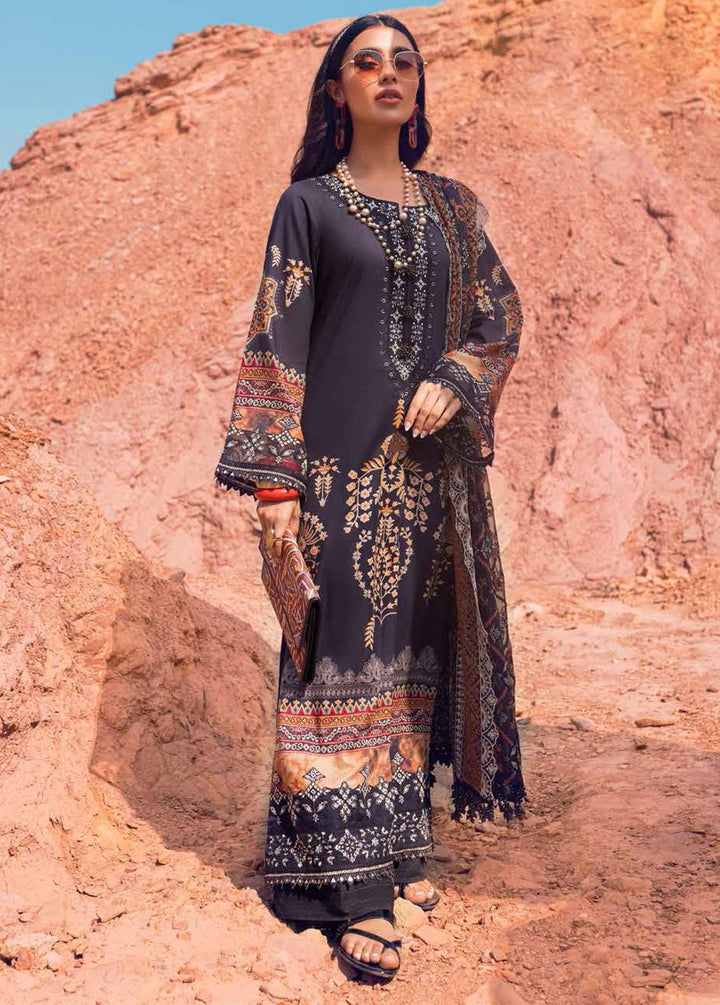 Maya By Nureh Embroidered Lawn Suits Unstitched 3 Piece NU22MU NS-63 - Summer Collection