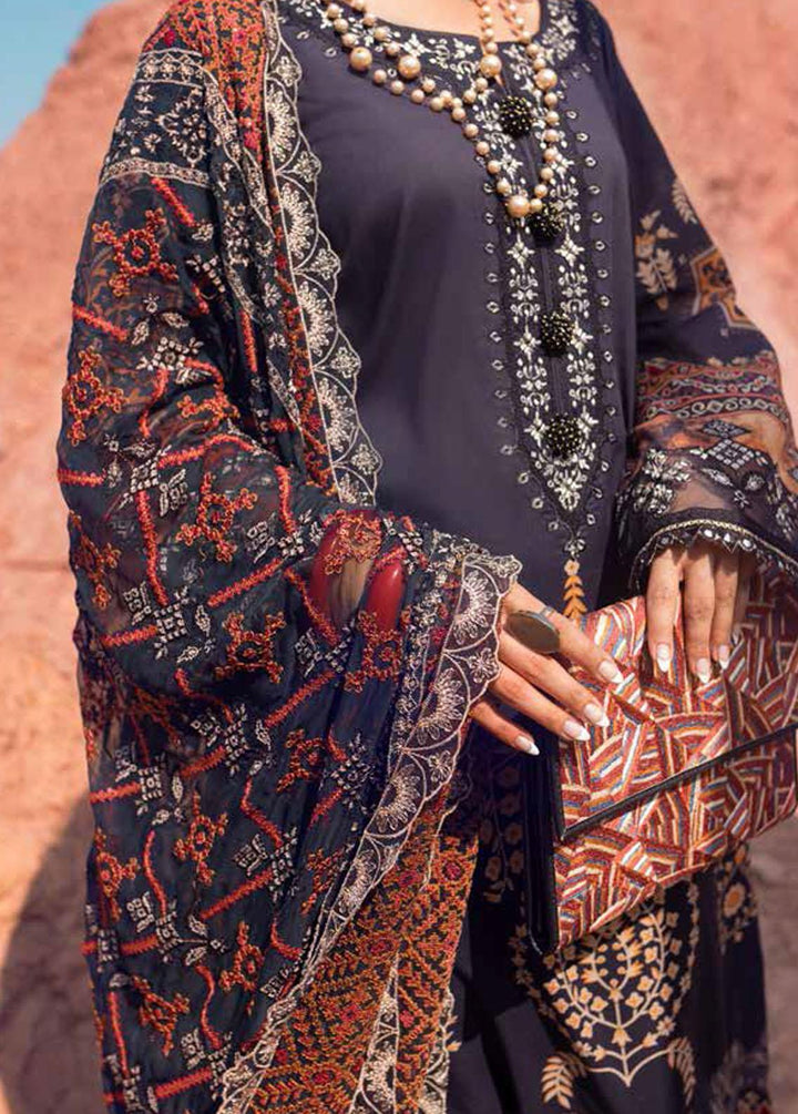Maya By Nureh Embroidered Lawn Suits Unstitched 3 Piece NU22MU NS-63 - Summer Collection