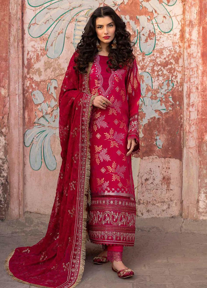 Maya By Nureh Embroidered Lawn Suits Unstitched 3 Piece NU24MY NJ-89 - Summer Collection