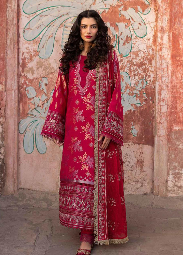 Maya By Nureh Embroidered Lawn Suits Unstitched 3 Piece NU24MY NJ-89 - Summer Collection