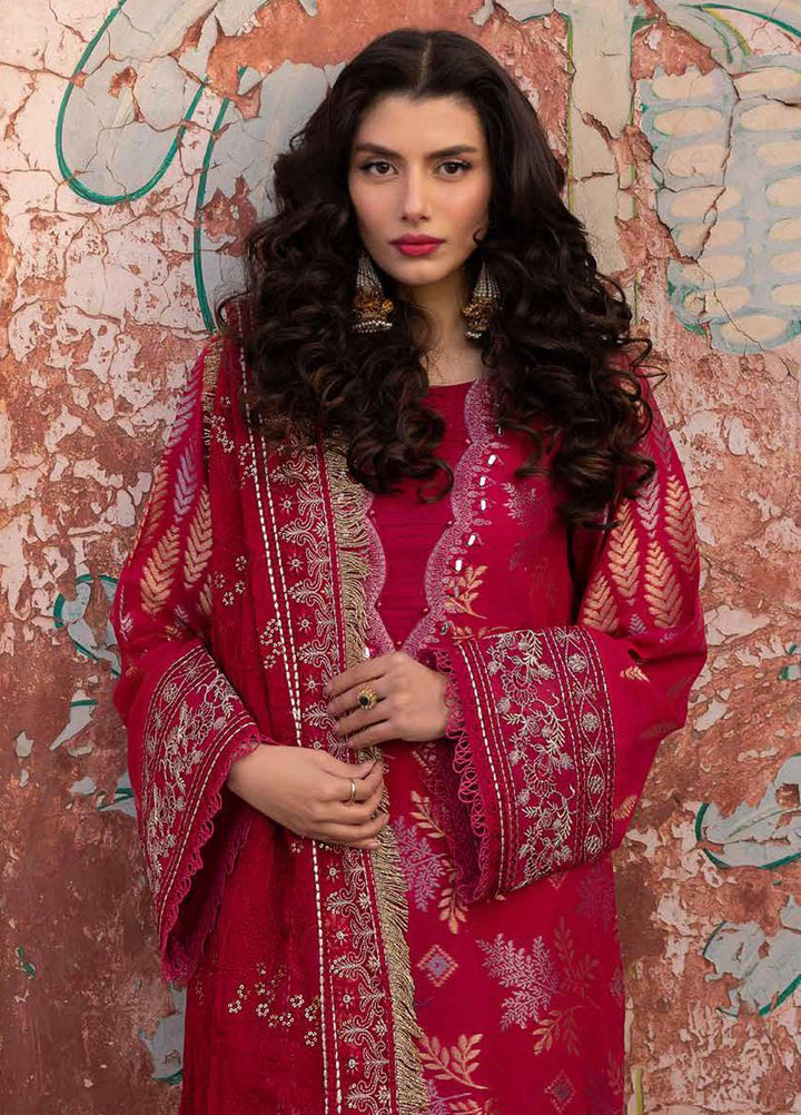 Maya By Nureh Embroidered Lawn Suits Unstitched 3 Piece NU24MY NJ-89 - Summer Collection