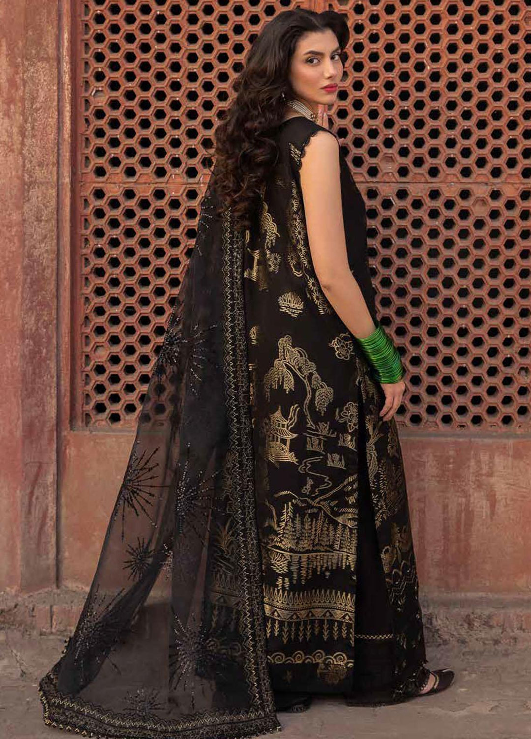 Maya By Nureh Embroidered Lawn Suits Unstitched 3 Piece NU24MY NJ-90 - Summer Collection