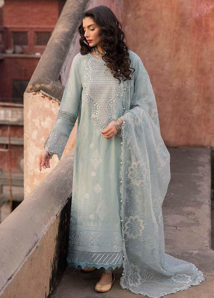 Maya By Nureh Embroidered Lawn Suits Unstitched 3 Piece NU24MY NJ-91 - Summer Collection