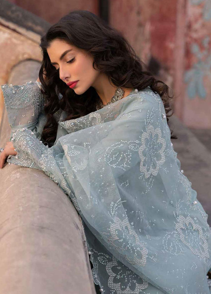 Maya By Nureh Embroidered Lawn Suits Unstitched 3 Piece NU24MY NJ-91 - Summer Collection