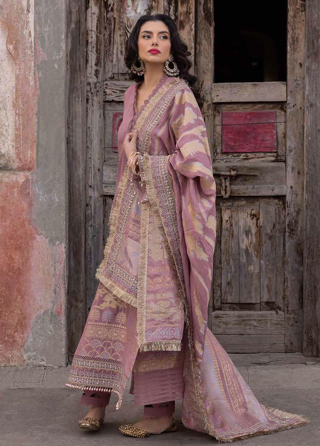 Maya By Nureh Embroidered Lawn Suits Unstitched 3 Piece NU24MY NJ-93 - Summer Collection