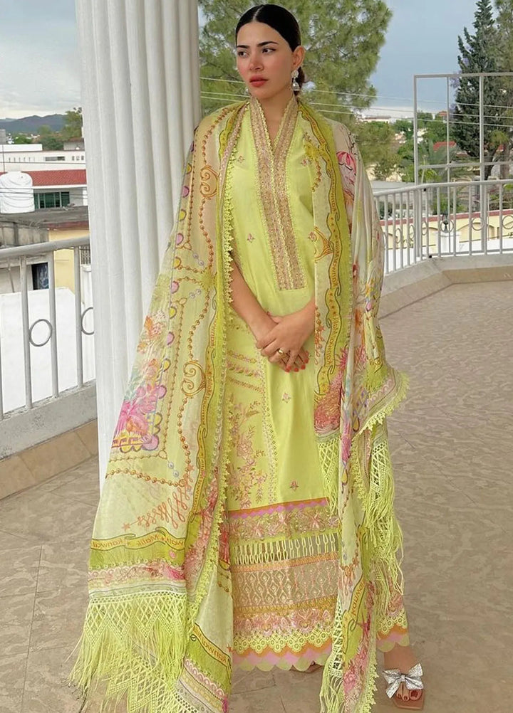 Mayal By Kanwal Malik Embroidered Lawn Suit Unstitched 3 Piece KM24L Anisa - Summer Collection