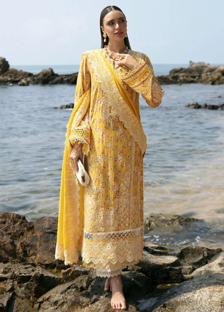 Mayal By Kanwal Malik Embroidered Lawn Suit Unstitched 3 Piece KM24L Elara - Summer Collection