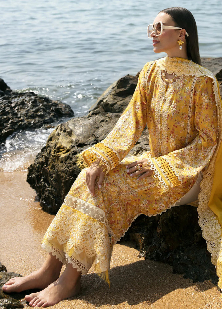 Mayal By Kanwal Malik Embroidered Lawn Suit Unstitched 3 Piece KM24L Elara - Summer Collection