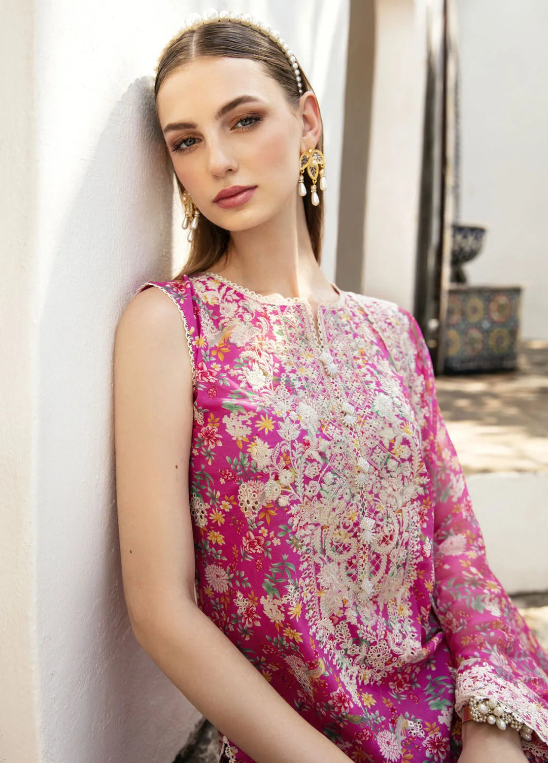 Mayal By Kanwal Malik Embroidered Lawn Suit Unstitched 3 Piece KM24L Lamya - Summer Collection