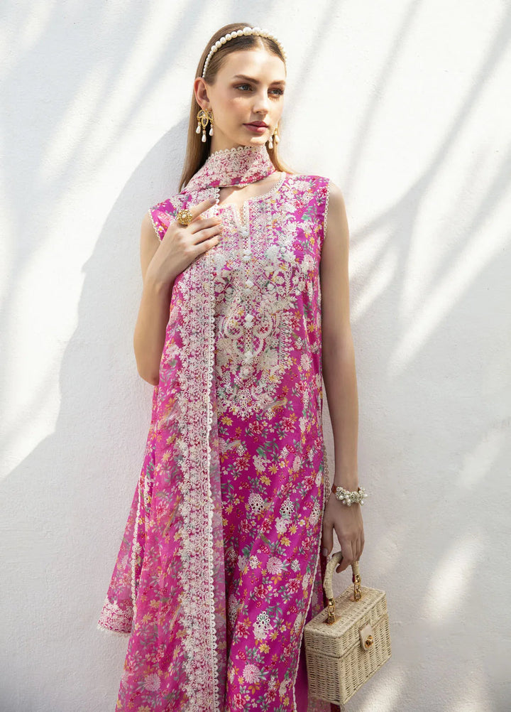 Mayal By Kanwal Malik Embroidered Lawn Suit Unstitched 3 Piece KM24L Lamya - Summer Collection