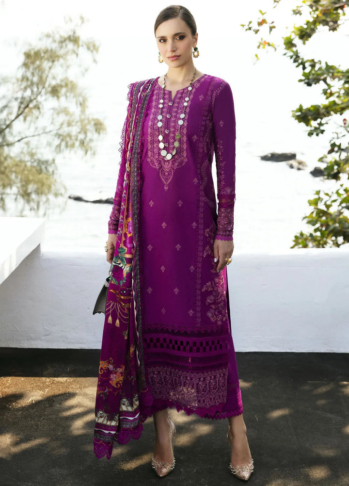 Mayal By Kanwal Malik Embroidered Lawn Suit Unstitched 3 Piece KM24L Samar - Summer Collection