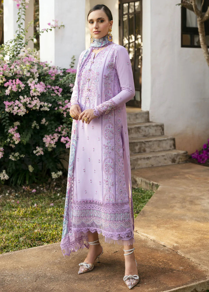 Mayal By Kanwal Malik Embroidered Lawn Suit Unstitched 3 Piece KM24L Siham - Summer Collection