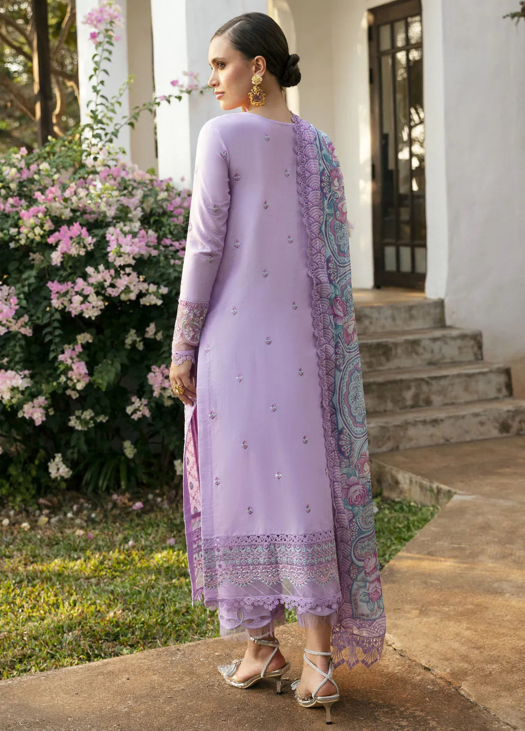 Mayal By Kanwal Malik Embroidered Lawn Suit Unstitched 3 Piece KM24L Siham - Summer Collection