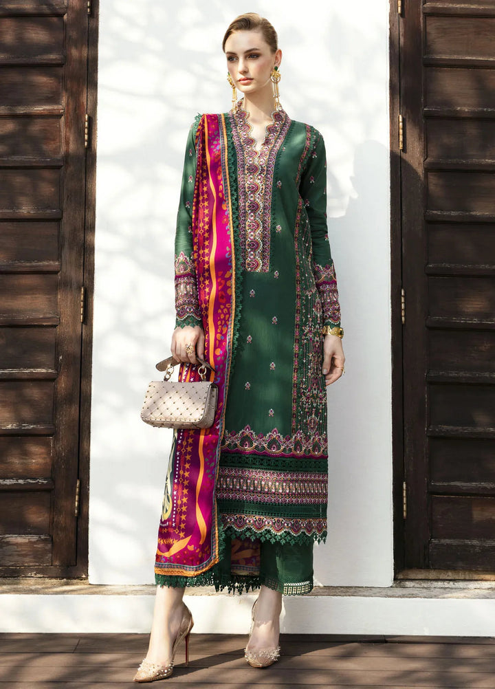 Mayal By Kanwal Malik Embroidered Lawn Suit Unstitched 3 Piece KM24L Zoha - Summer Collection
