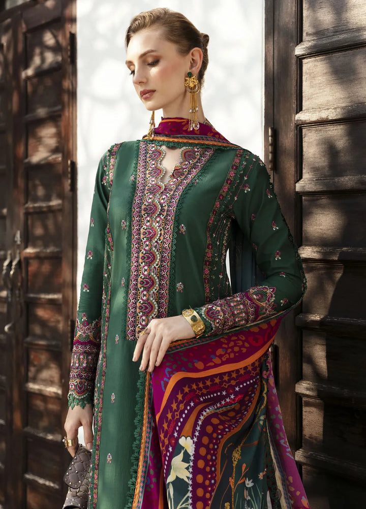 Mayal By Kanwal Malik Embroidered Lawn Suit Unstitched 3 Piece KM24L Zoha - Summer Collection