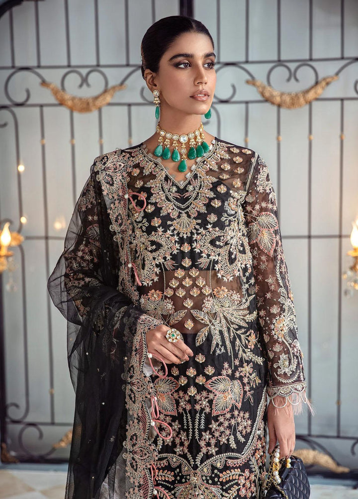 Suveez Luxury Pret  Organza 3 Piece Suit SZ22PM MEHRU (LP-06)