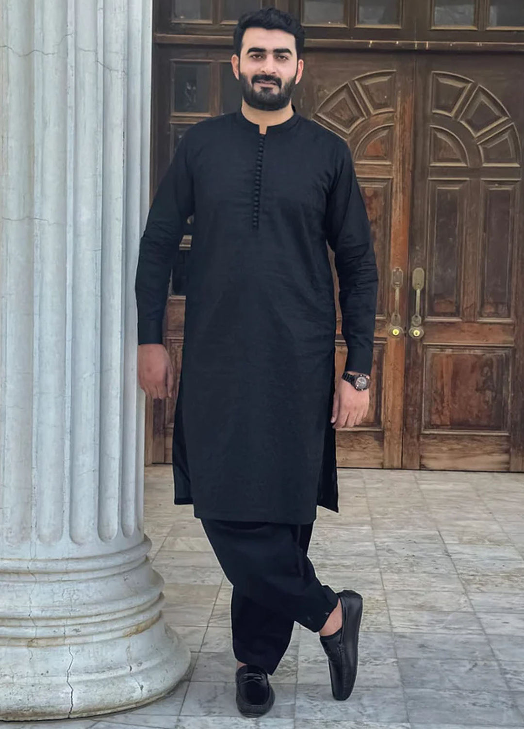 Mazham Pret Embroidered Cotton Kameez Shalwar BCEF
