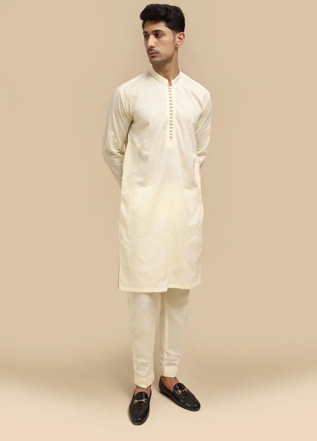 Mazham Pret Embroidered Cotton Kurta Pajama BCEKT-MED4444