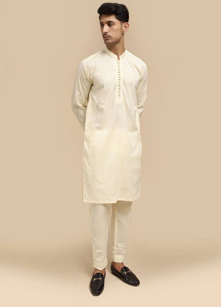 Mazham Pret Embroidered Cotton Kurta Pajama BCEKT-MED4444