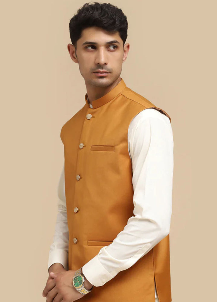 Mazham Pret Plain Blended 3 Piece Suit BKTWCSW
