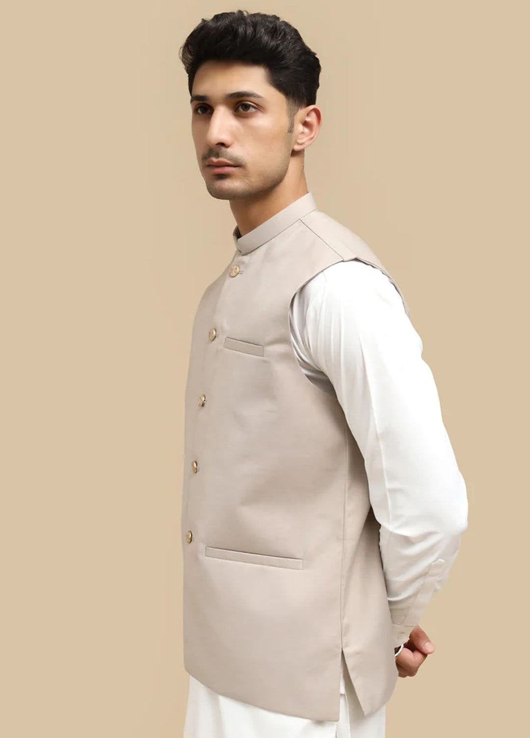 Mazham Pret Plain Blended 3 Piece Suit OWKTWBSW