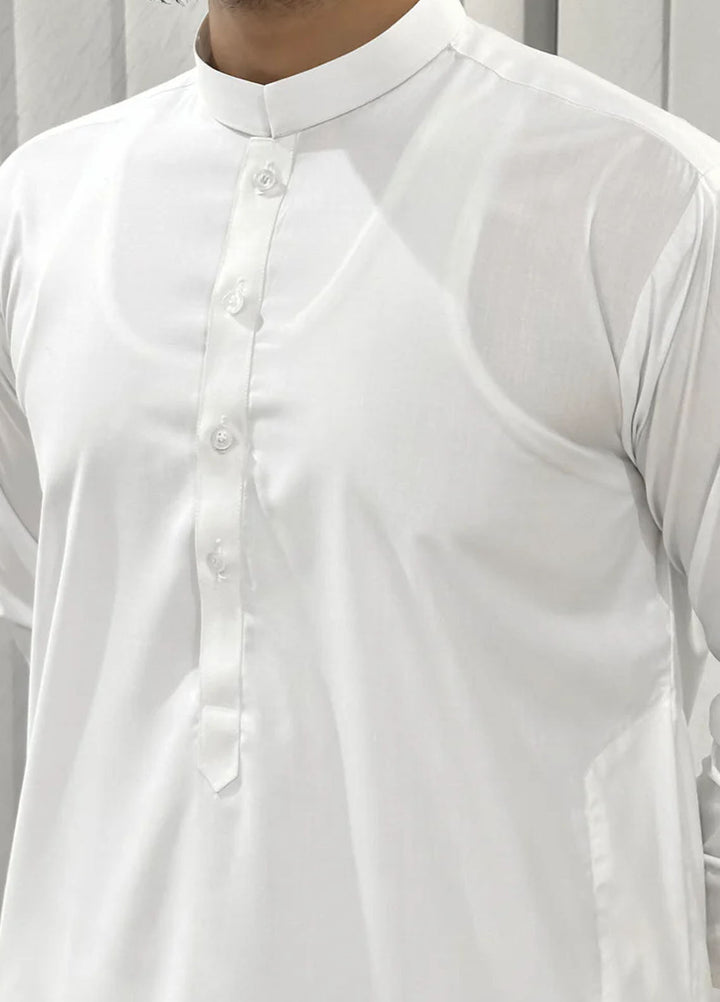 Mazham Pret Plain Blended Kurta-Shalwar OWBKS-S-M