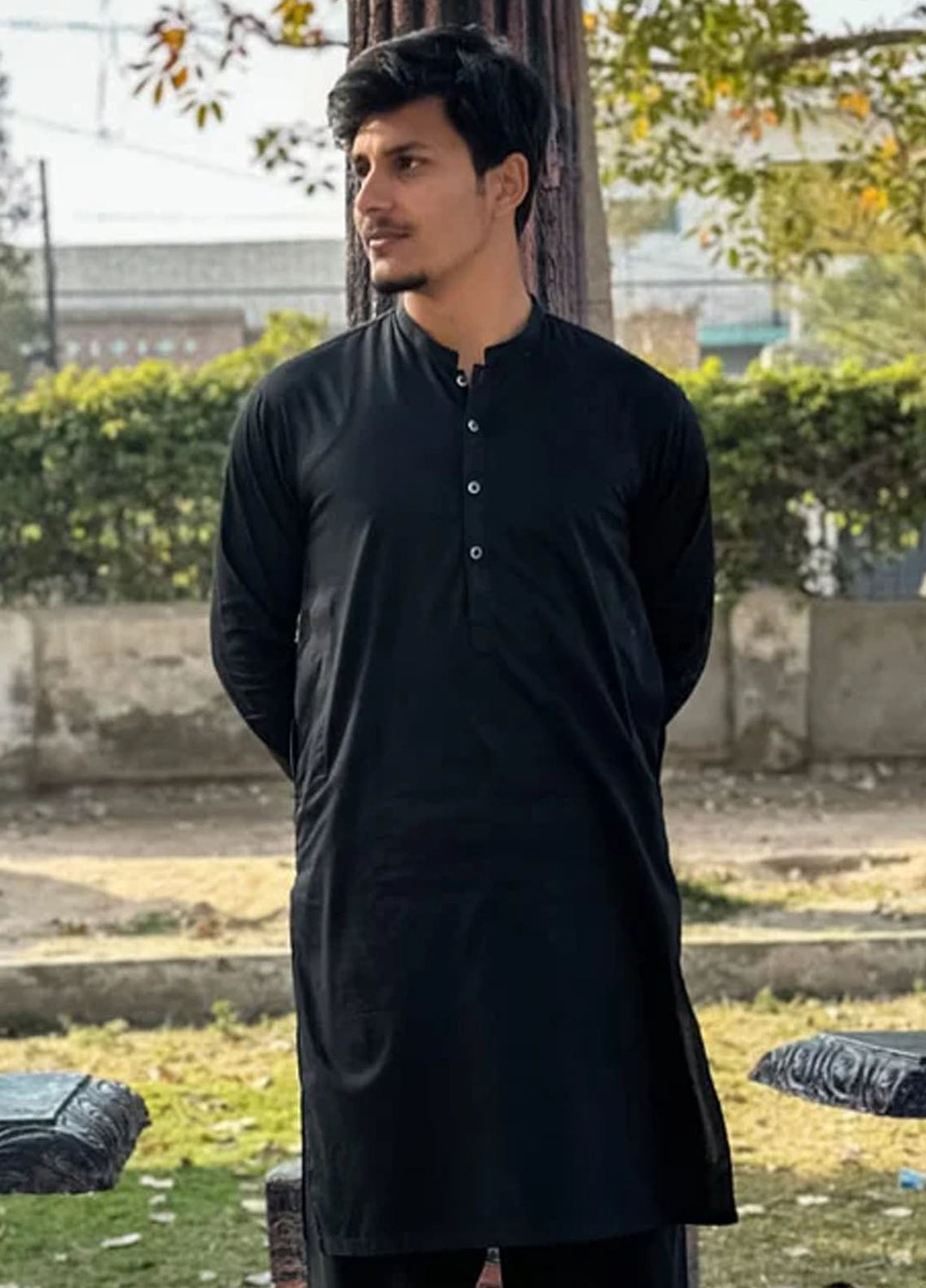 Mazham Pret Plain Cotton Kurta-Shalwar BCSK-S