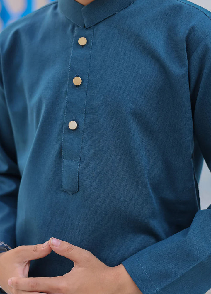 Mazham Pret Plain Cotton Kurta-Shalwar FBCKT-K