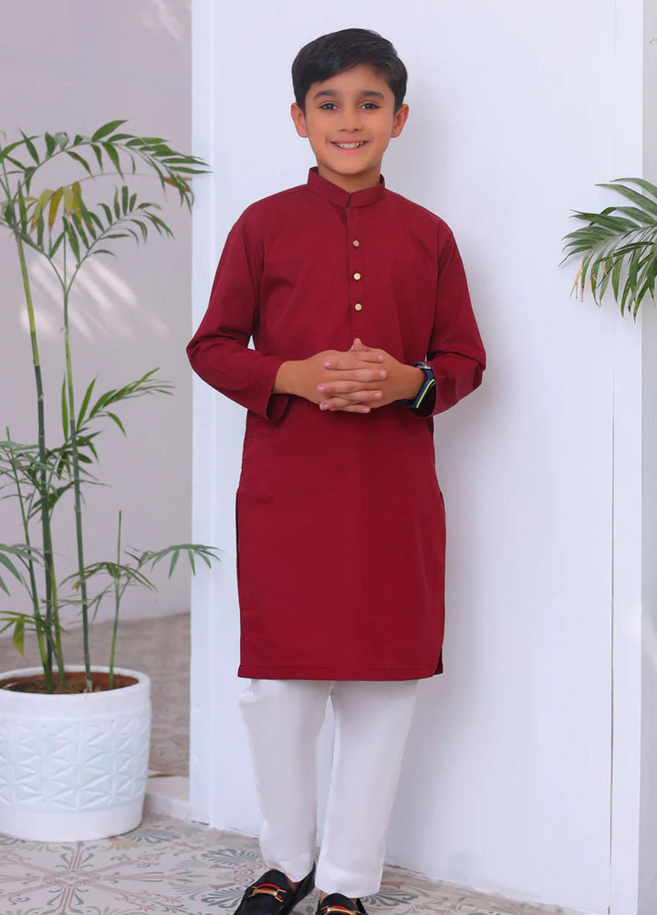 Mazham Pret Plain Cotton Kurta-Shalwar MCKT-K