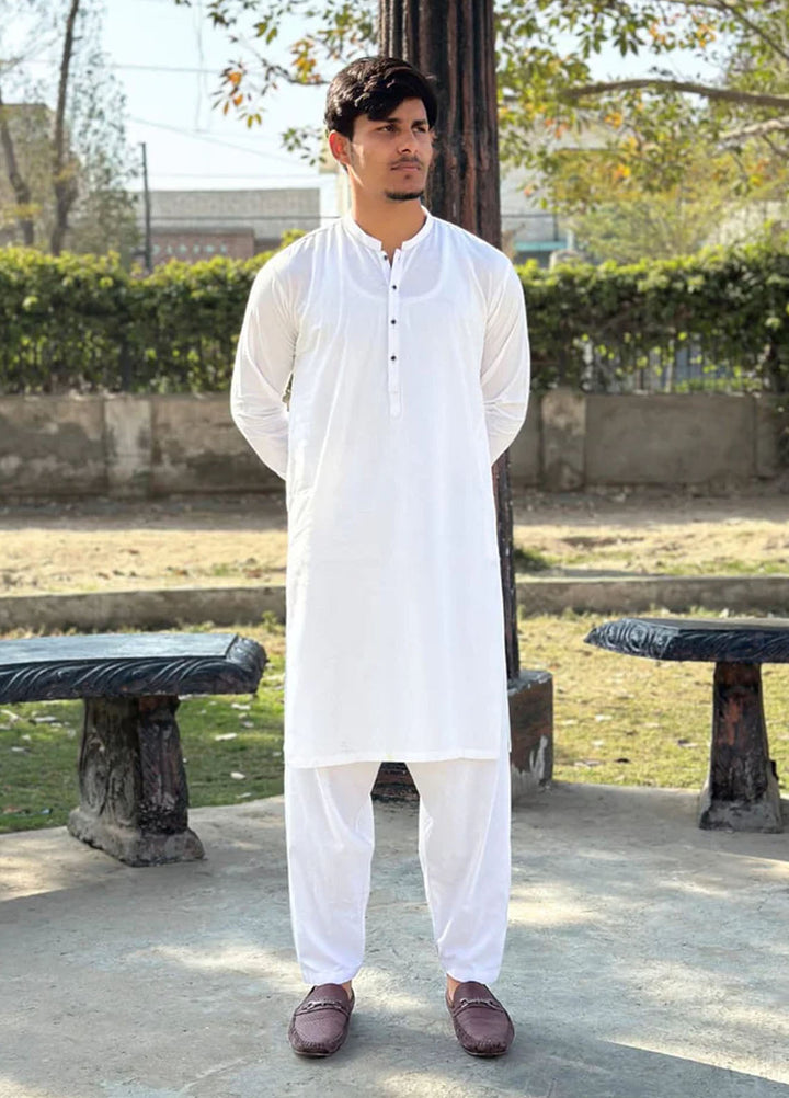 Mazham Pret Plain Cotton Kurta-Shalwar WCSK-S