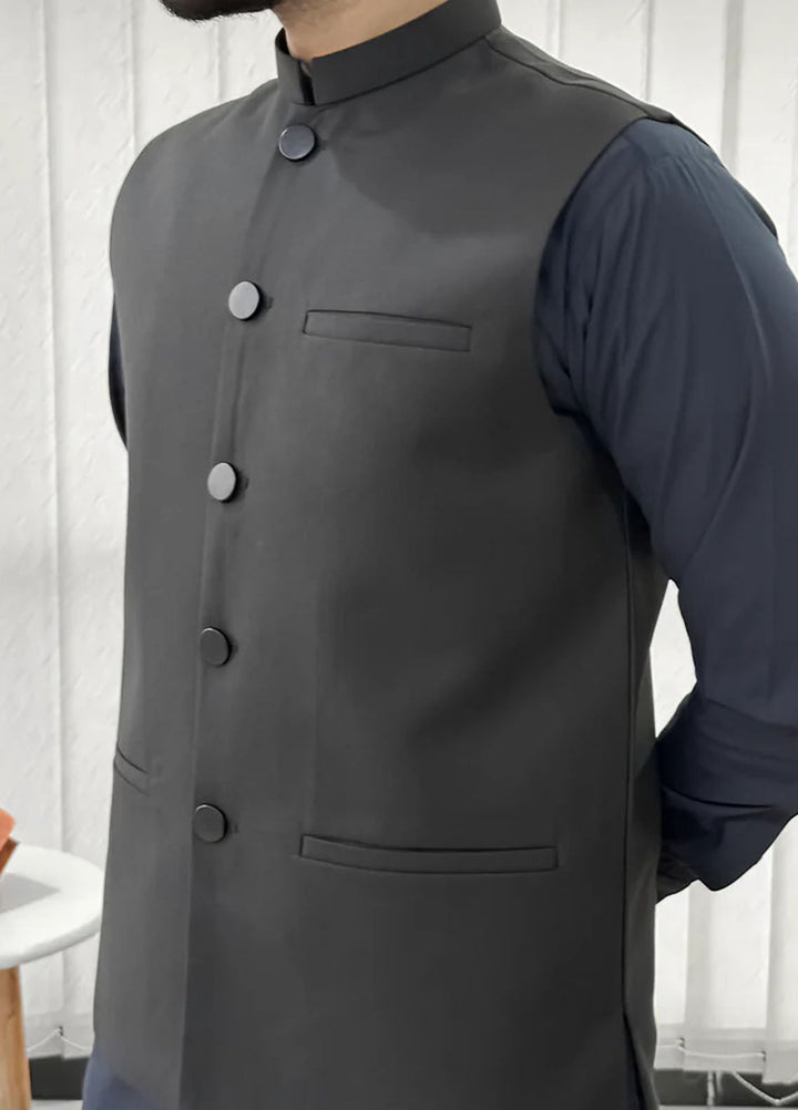 Mazham Pret Plain Suiting Waistcoat BSW-SCB-M